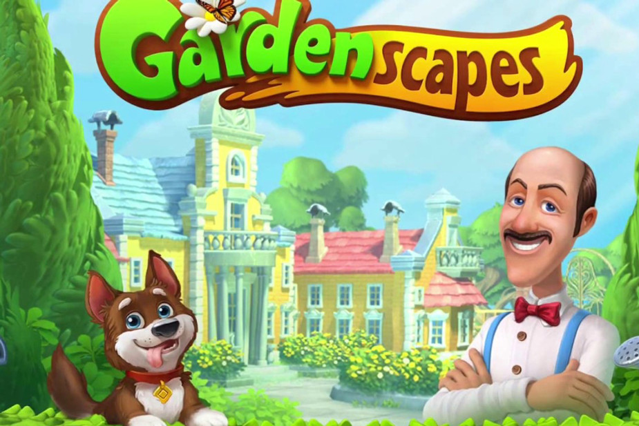 Скриншот игры Gardenscapes