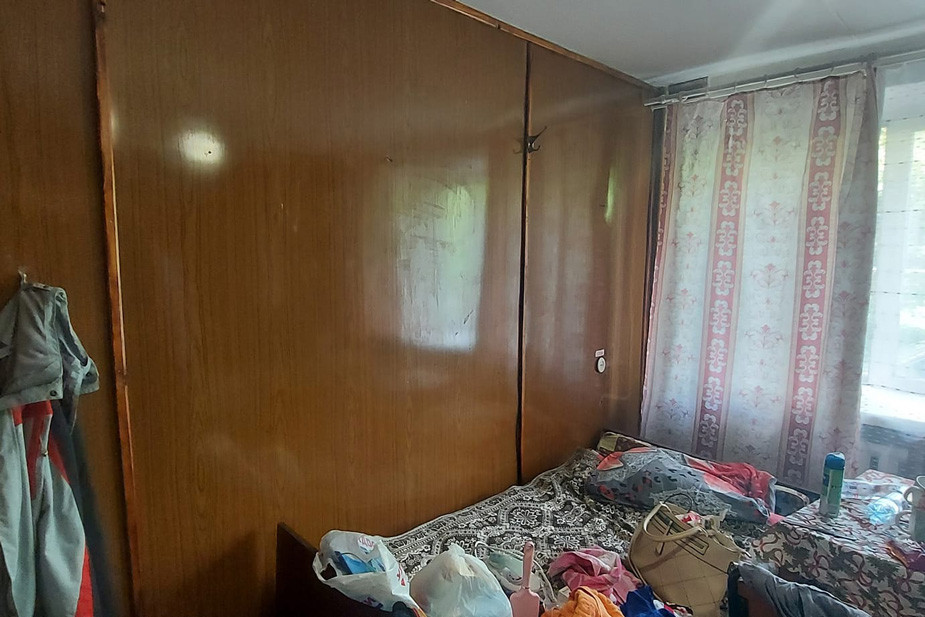 Жилая комната общежития в Красном Химике. Фото предоставлено Натальей Власовой и Евгением Работниковым