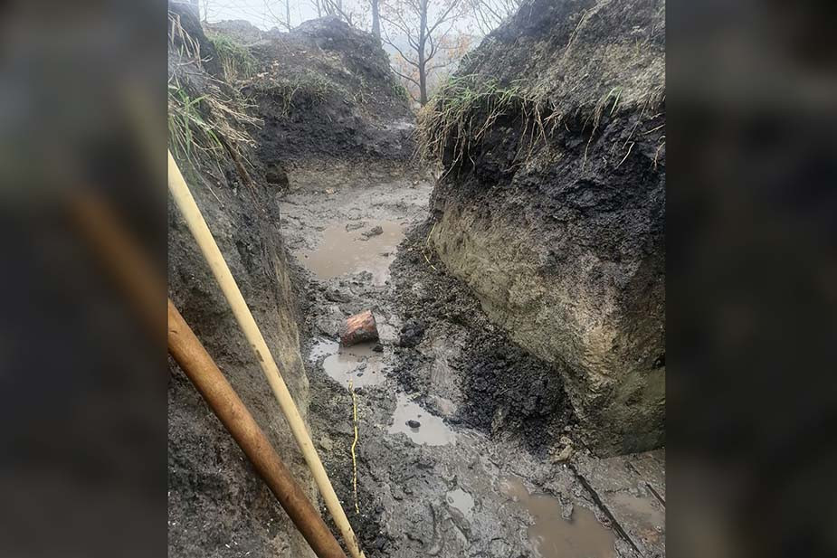 В Белгородской области срочники рыли окопы и строили блиндажи. Фото предоставлено «7х7»
