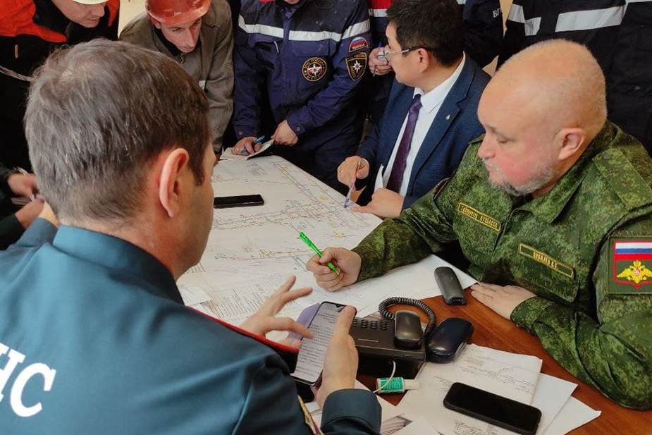 Работа оперативного штаба