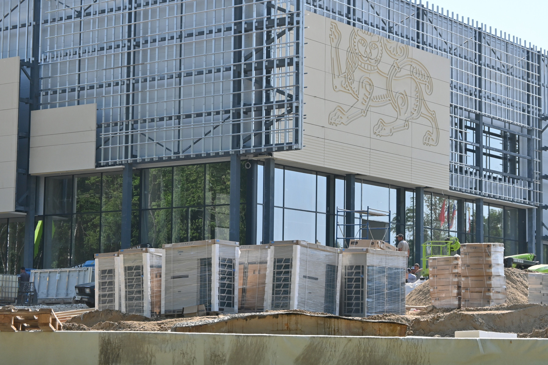  Construction of the Russia National Center in Ryazan. Photo: VOOPIiK Ryazan / VK