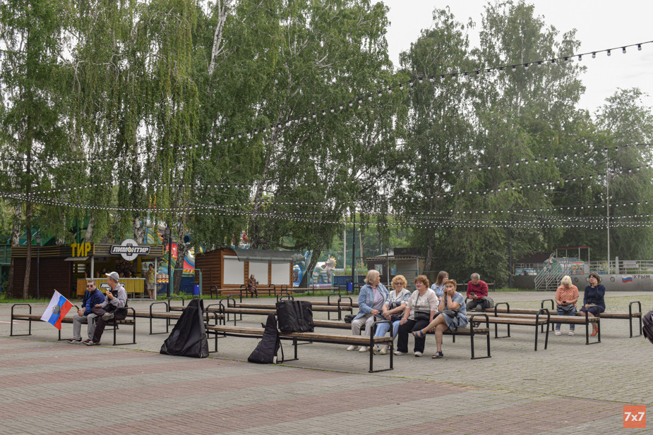 В начале «Пикника для СВОих». Фото «7х7»