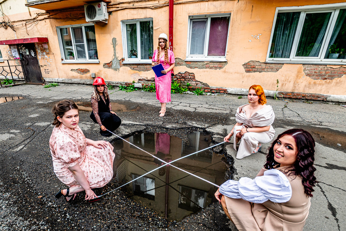 “Beauty Against the Backdrop of Chaos” project. Photo: Dmitry Kochergin