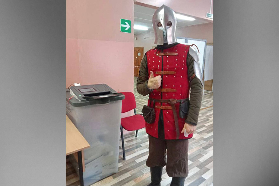 Избиратель в Рязани